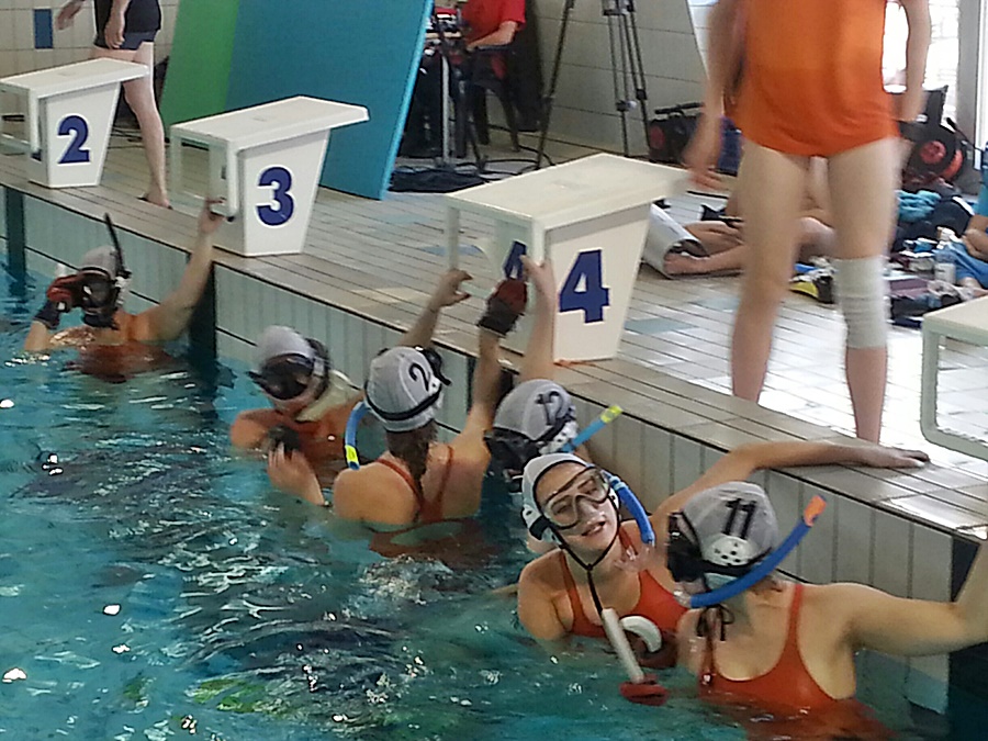 Hokej pod wodą Walenie Gdańsk I 2017